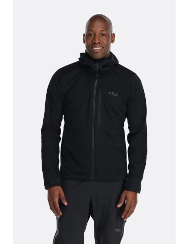 Ανδρικό Softshell Jacket Rab Scimitar Windstopper Black