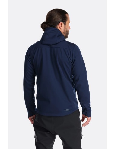 Ανδρικό Softshell Jacket Rab Scimitar Windstopper Black