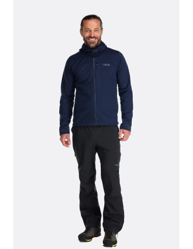 Ανδρικό Softshell Jacket Rab Scimitar Windstopper Black