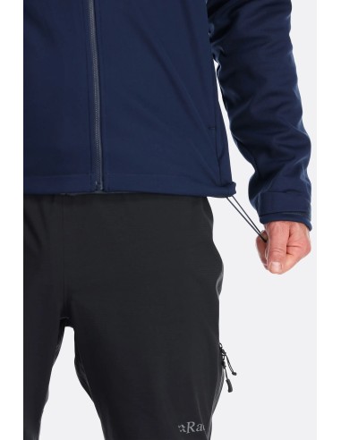 Ανδρικό Softshell Jacket Rab Scimitar Windstopper Black
