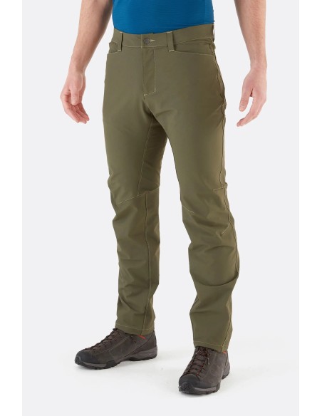 Ανδρικό παντελόνι Rab Capstone AS Softshell Pants Ebony