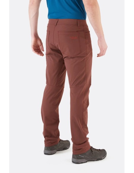 Ανδρικό παντελόνι Rab Capstone AS Softshell Pants Ebony