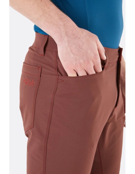 Ανδρικό παντελόνι Rab Capstone AS Softshell Pants Ebony