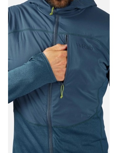 Ανδρικό Jacket Rab Ascendor Summit Full Zip Hoody Graphite