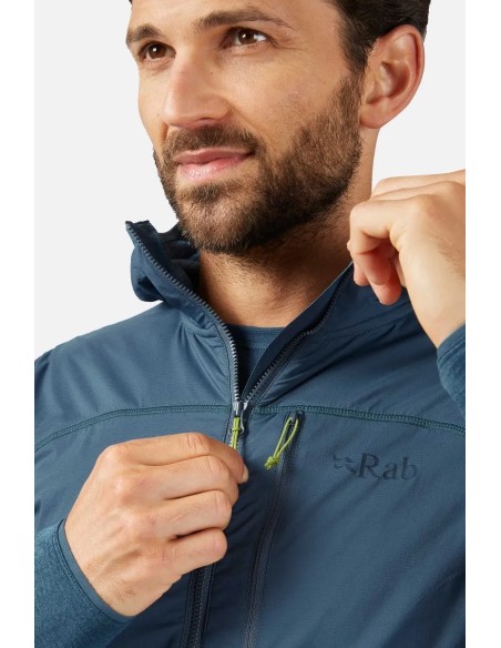 Ανδρικό Jacket Rab Ascendor Summit Full Zip Hoody Graphite