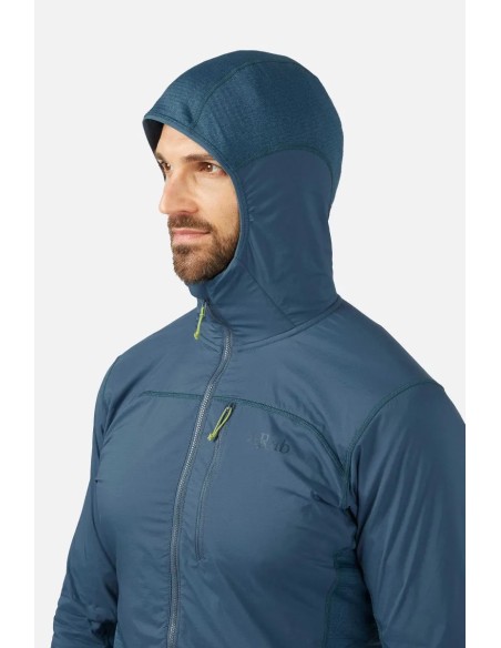 Ανδρικό Jacket Rab Ascendor Summit Full Zip Hoody Graphite