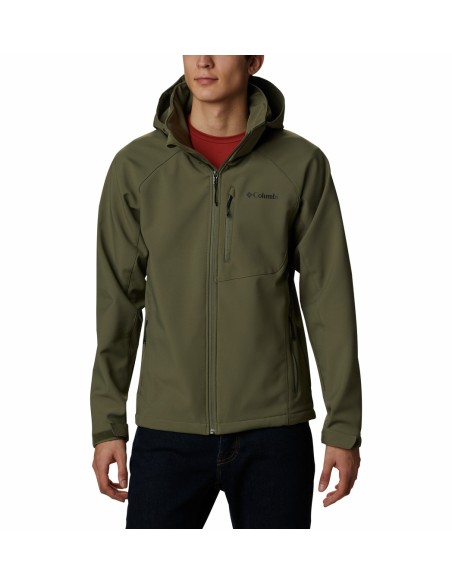 Ανδρικό Softshell fleece Columbia Cascade Ridge II Softshell Stone Green