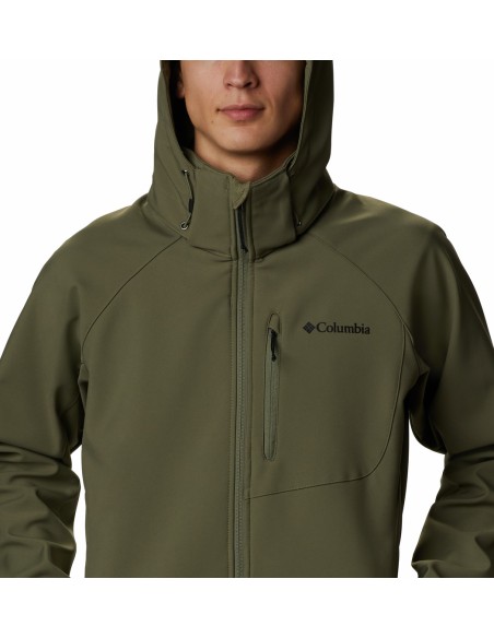 Ανδρικό Softshell fleece Columbia Cascade Ridge II Softshell Stone Green