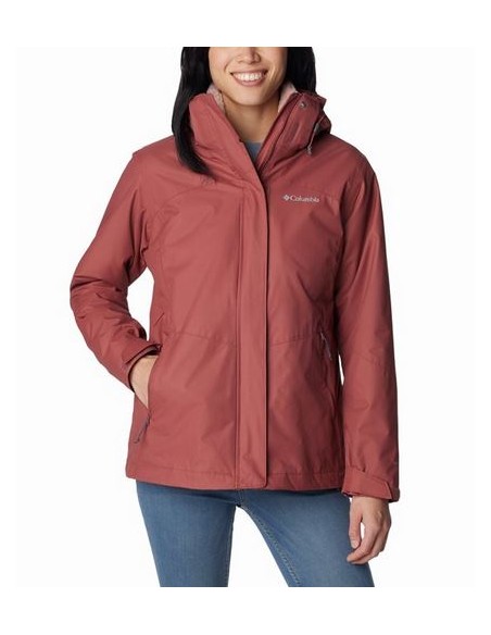 Γυναικείο Μπουφάν Columbia Bugaboo II Fleece Interchange Jacket Beetroot