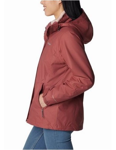 Γυναικείο Μπουφάν Columbia Bugaboo II Fleece Interchange Jacket Beetroot