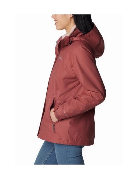 Γυναικείο Μπουφάν Columbia Bugaboo II Fleece Interchange Jacket Beetroot