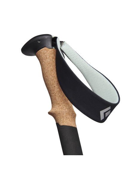 Μπατόν Black Diamond Pursuit Shock Steel Grey-Foam Green