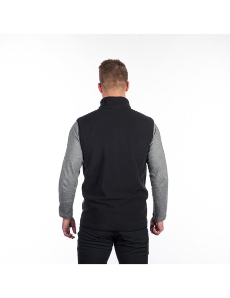 Men's trekking fleece vest Willis Black