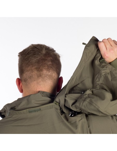 Men's travel softshell hood off jacket 3L Tom Tarmac