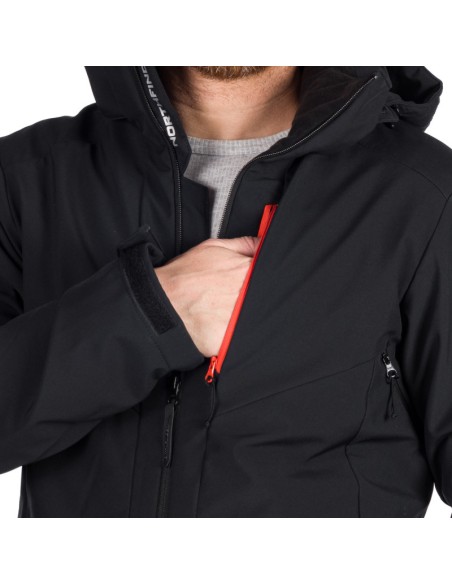 Men's Ski softshell insulated jacket Arnold Black