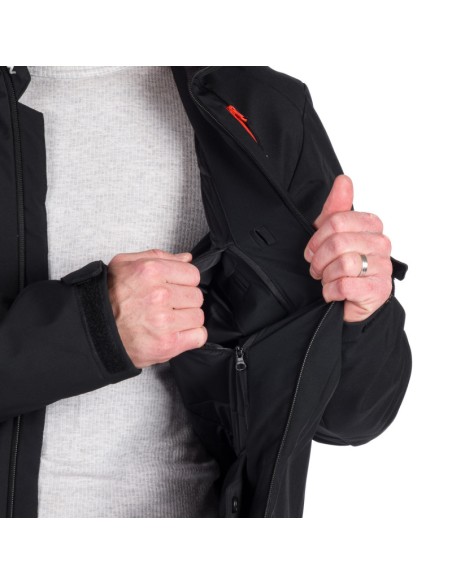 Men's Ski softshell insulated jacket Arnold Black