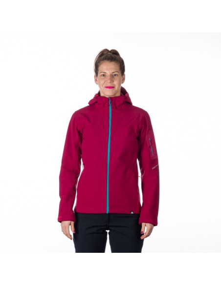 Women's travel elegant softshell jacket 3L Jeanne Cherry