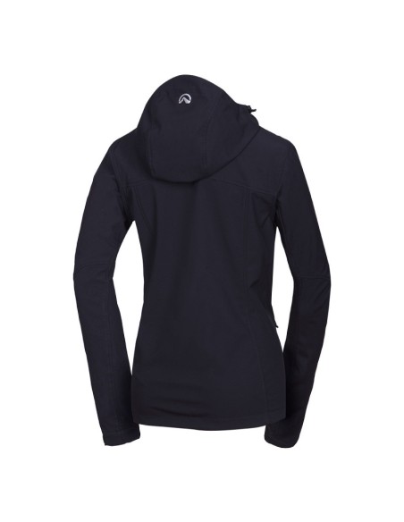 Women's travel elegant softshell jacket 3L Jeanne Black