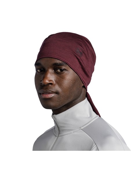 Buff® Lightweight Merino Neckwarmer - Solid Garnet - 113010.653.