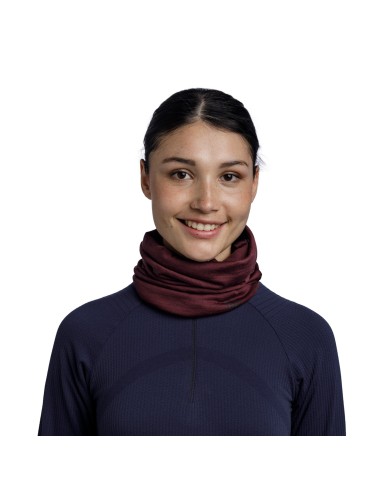 Buff® Lightweight Merino Neckwarmer - Solid Garnet - 113010.653.