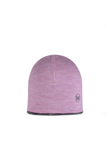 Buff® LW Merino Wool Reversible Hat - Pansy-Graphite Multistripe