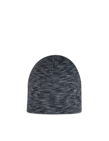 Buff® LW Merino Wool Reversible Hat - Pansy-Graphite Multistripe