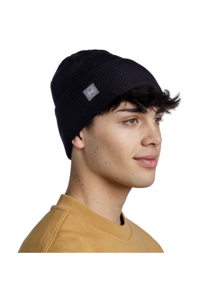 Buff® Crossknit Beanie - Solid Black - 132891.999.10.00