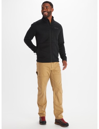 Marmot Fleece Drop Line Black