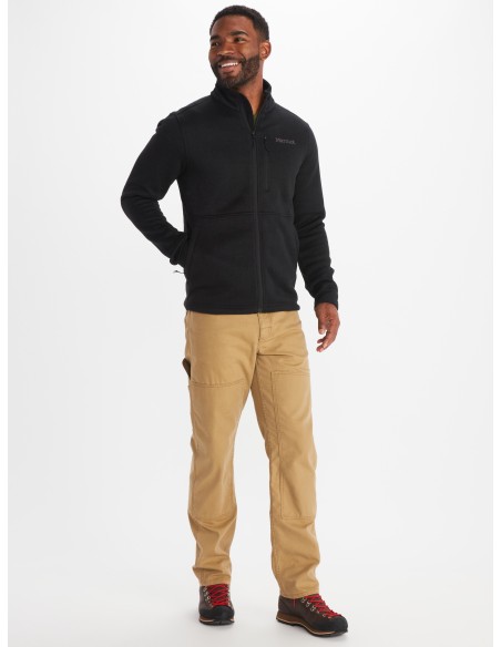 Marmot Fleece Drop Line Black