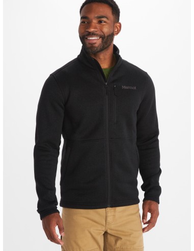 Marmot Fleece Drop Line Black