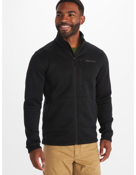 Marmot Fleece Drop Line Black