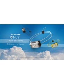 Φακός Κεφαλής LED Nitecore NU21 - 360 Lumen Yellow 2