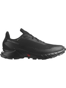 Παπούτσι τρεξίματος Salomon Alphacross 5 GTX - Black - Black - Ebony