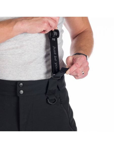 Men's softshell ski pants Lyle Black