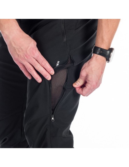 Men's softshell ski pants Lyle Black