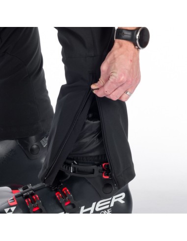 Men's softshell ski pants Lyle Black