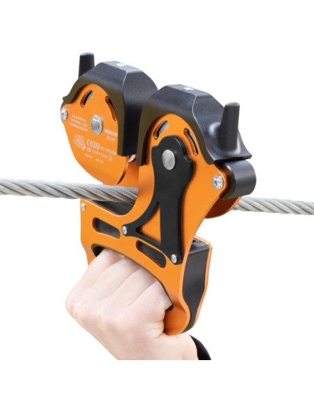 Τροχαλία διπλή Double pulley Kong long and fast zip lines