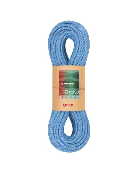 Σχοινί Αναρρίχησης Fixe Climbing Sadernes 9,8 mm - 70m - Blue