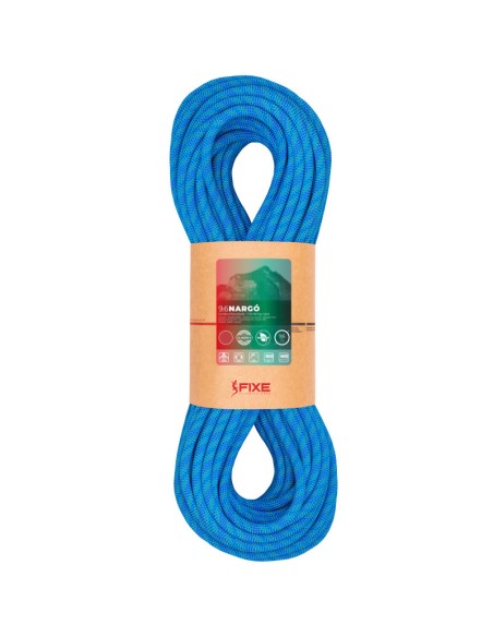 Σχοινί Αναρρίχησης Fixe Climbing Nargo 9,6 mm - 70m - Blue