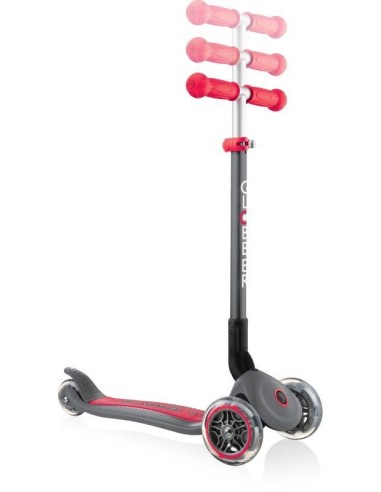 Globber Scooter Primo Foldable Grey Red (430-120-2)