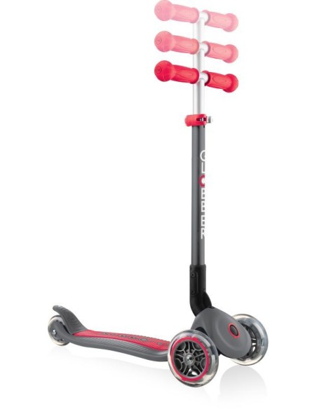 Globber Scooter Primo Foldable Grey Red (430-120-2)