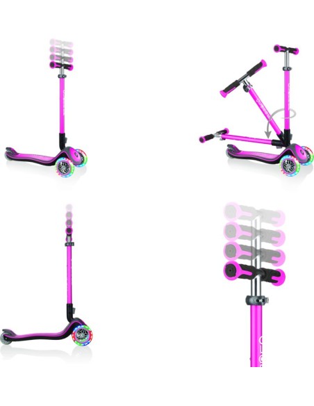Πατίνι Globber Scooter Elite Deluxe-Deep Pink (444-410)