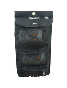 Σετ Προστατευτικά Amila Μαύρο Medium 2