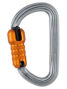 Καραμπίνερ Petzl Bm'D Triact lock Grey