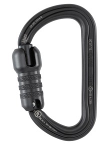 Καραμπίνερ Petzl Bm'D Triact lock Black