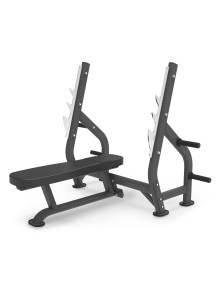 Flat Bench Impulse IT7014 Μαύρο