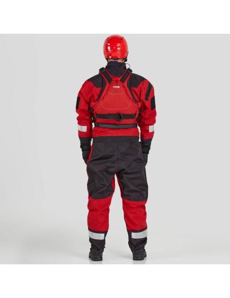 Στεγανή Στολή NRS Ascent SAR Dry Suit Red