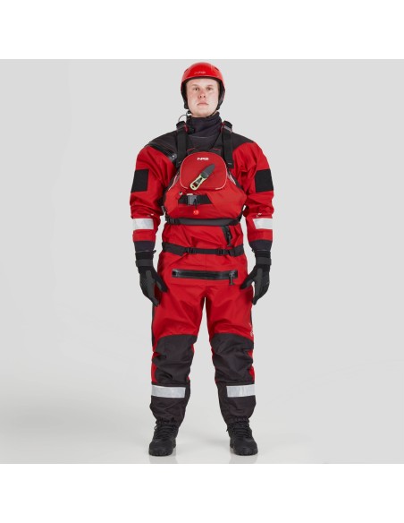 Στεγανή Στολή NRS Ascent SAR Dry Suit Red