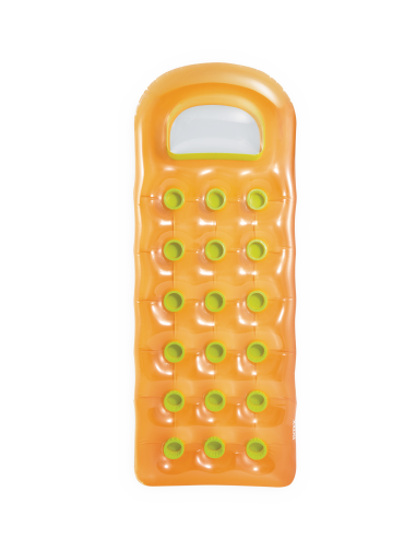 Στρώμα θαλάσσης Intex Pocket Clear Window Mat Orange