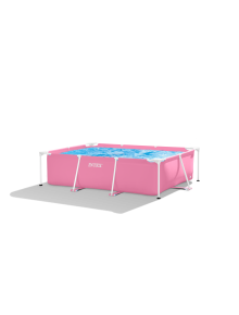 Πισινα Intex Pink Rectangular Frame Pool 220x150χ60cm